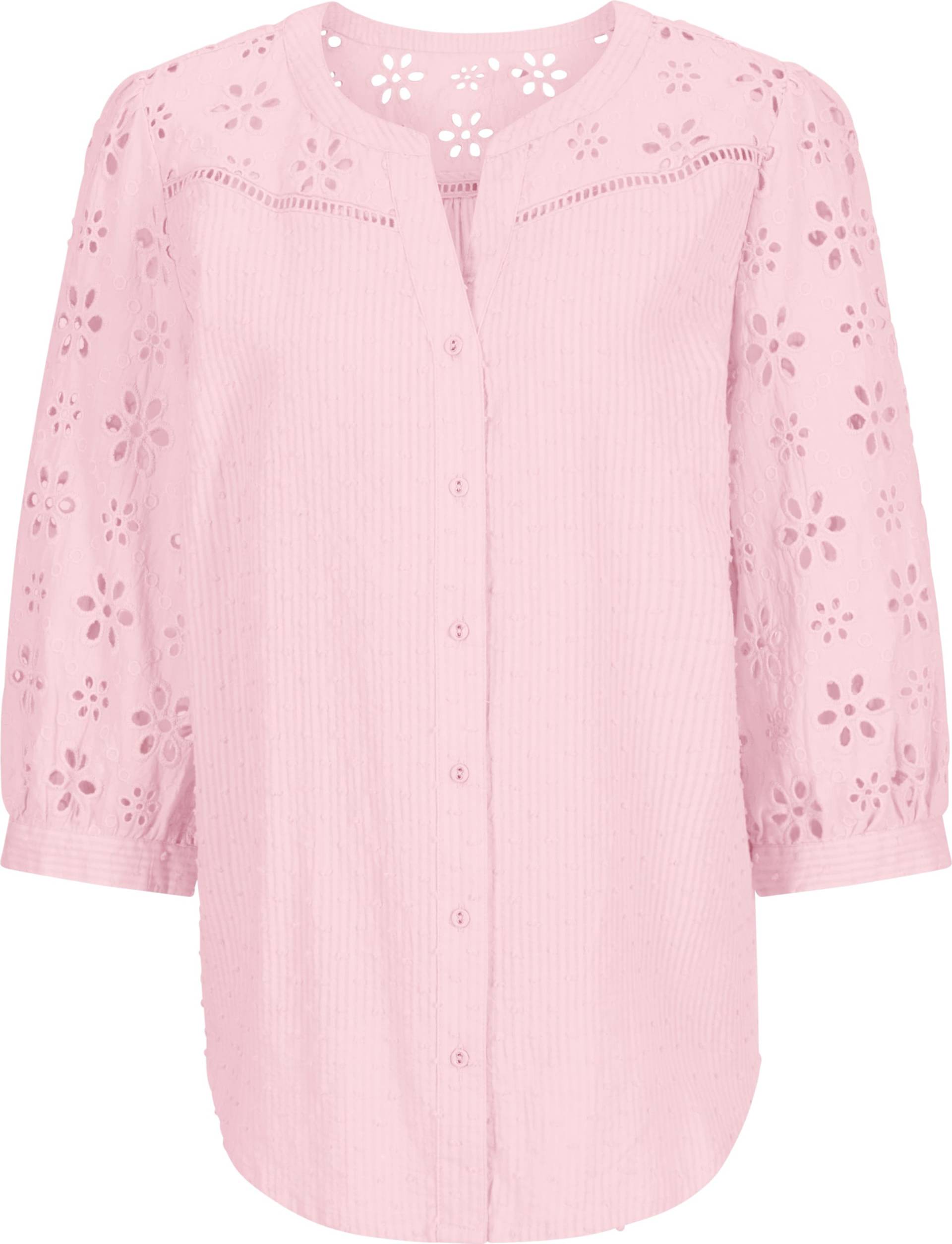 Sieh an! Damen Bluse hellrosé von heine