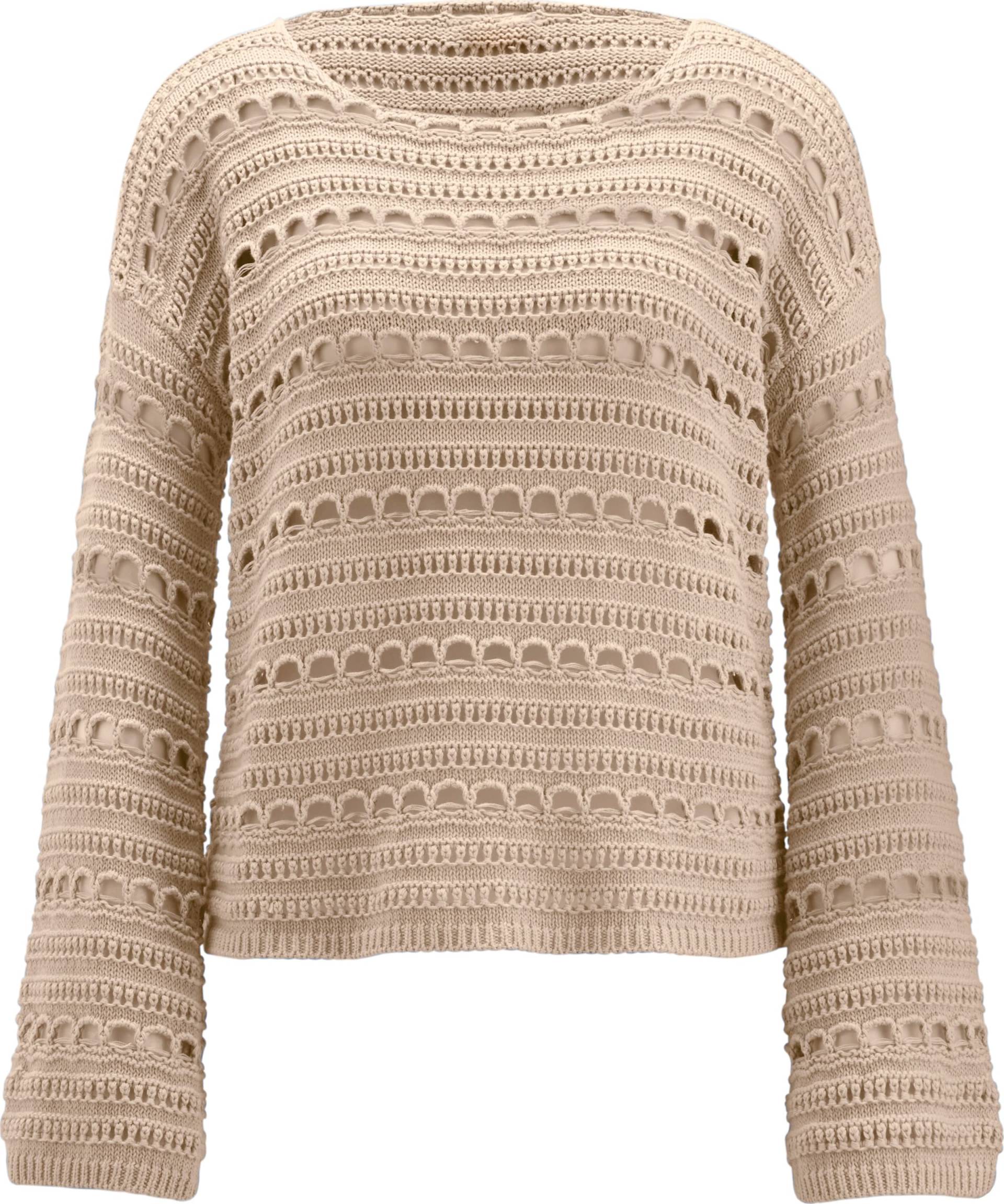 Sieh an! Damen Pullover beige von heine