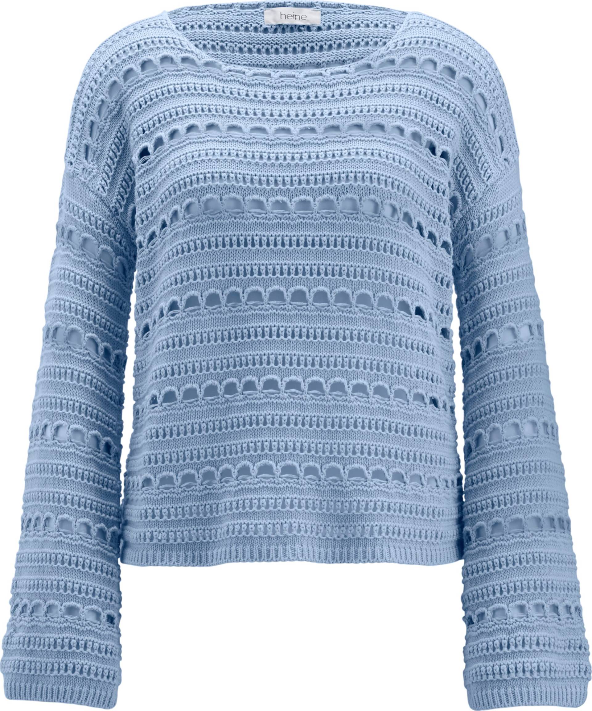 Sieh an! Damen Pullover hellblau von heine