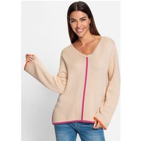 V-Ausschnitt-Pullover von heine
