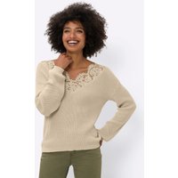 V-Ausschnitt-Pullover von heine