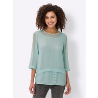 Witt Weiden Damen 2-in-1-Bluse kalkmint von heine