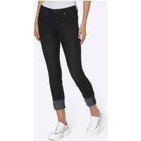 Witt Weiden Damen Bauchweg-Jeans black denim von heine