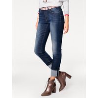 Witt Weiden Damen Bauchweg-Jeans dark denim von heine