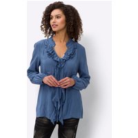 Witt Damen Bluse, jeansblau von heine