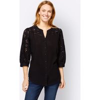 Witt Weiden Damen Bluse schwarz von heine