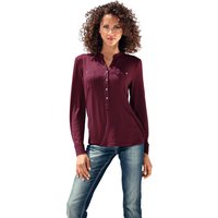 Witt Weiden Damen Blusenshirt bordeaux von heine