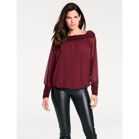 Witt Weiden Damen Carmenbluse bordeaux von heine