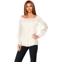 Witt Weiden Damen Carmenbluse offwhite von heine