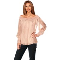 Witt Weiden Damen Carmenbluse puder von heine