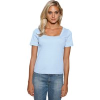 Witt Weiden Damen Carré-Shirt bleu von heine