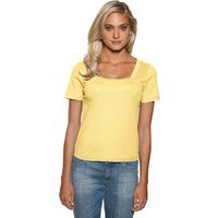 Witt Weiden Damen Carré-Shirt gelb von heine