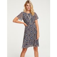 Witt Damen Druck-Kleid, bunt von heine