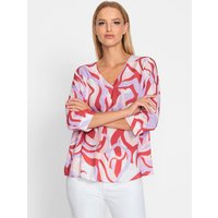 Witt Weiden Damen Druckbluse grapefruit-flieder-bedruckt von heine