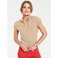 Witt Weiden Damen Hemdbluse sand von heine