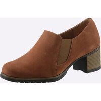 Witt Damen Hochfrontpumps, cognac von heine