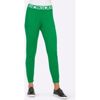 Witt Damen Jogpants, grasgrün von heine