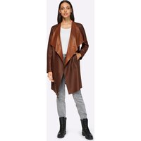 Witt Damen Leder-Jacke, rotbraun von heine