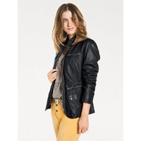 Witt Weiden Damen Leder-Jacke schwarz von heine