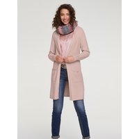 Witt Weiden Damen Long-Strickjacke rosé von heine