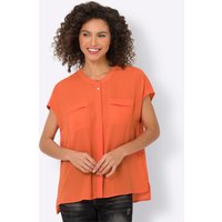 Witt Weiden Damen Oversized Bluse orange von heine