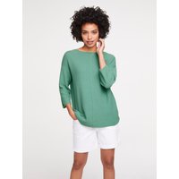 Witt Damen Oversized Pullover, lindgrün von heine