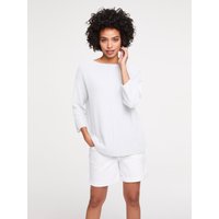 Witt Weiden Damen Oversized Pullover weiß von heine