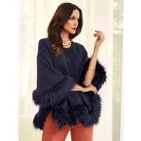 Witt Weiden Damen Poncho marine von heine