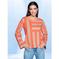 Witt Weiden Damen Pullover beige-orange-gemustert von heine