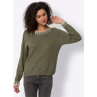 Witt Weiden Damen Pullover khaki-champagner von heine