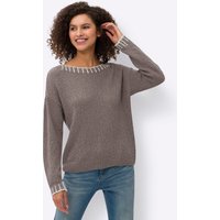 Witt Weiden Damen Pullover taupe von heine