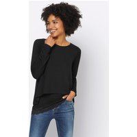 Witt Weiden Damen Shirt 2 in 1 schwarz von heine