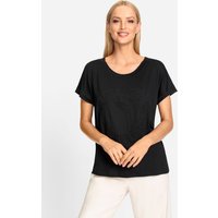 Witt Damen Shirt, schwarz von heine