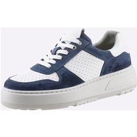 Witt Damen Sneaker, blau-weiß von heine