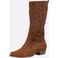 Witt Damen Stiefel, cognac von heine