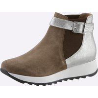 Witt Weiden Damen Stiefelette taupe-silberfarben von heine