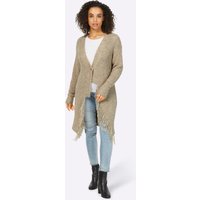 Witt Weiden Damen Strickjacke sand-meliert von heine