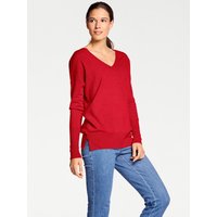 Witt Weiden Damen V-Pullover rot von heine