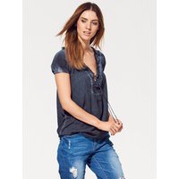 Witt Weiden Damen V-Shirt blau von heine