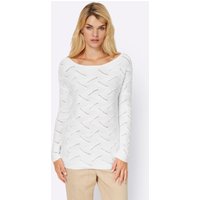 Witt Damen Pullover, weiß von heine