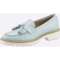 Witt Weiden Damen Slipper hellblau von heine