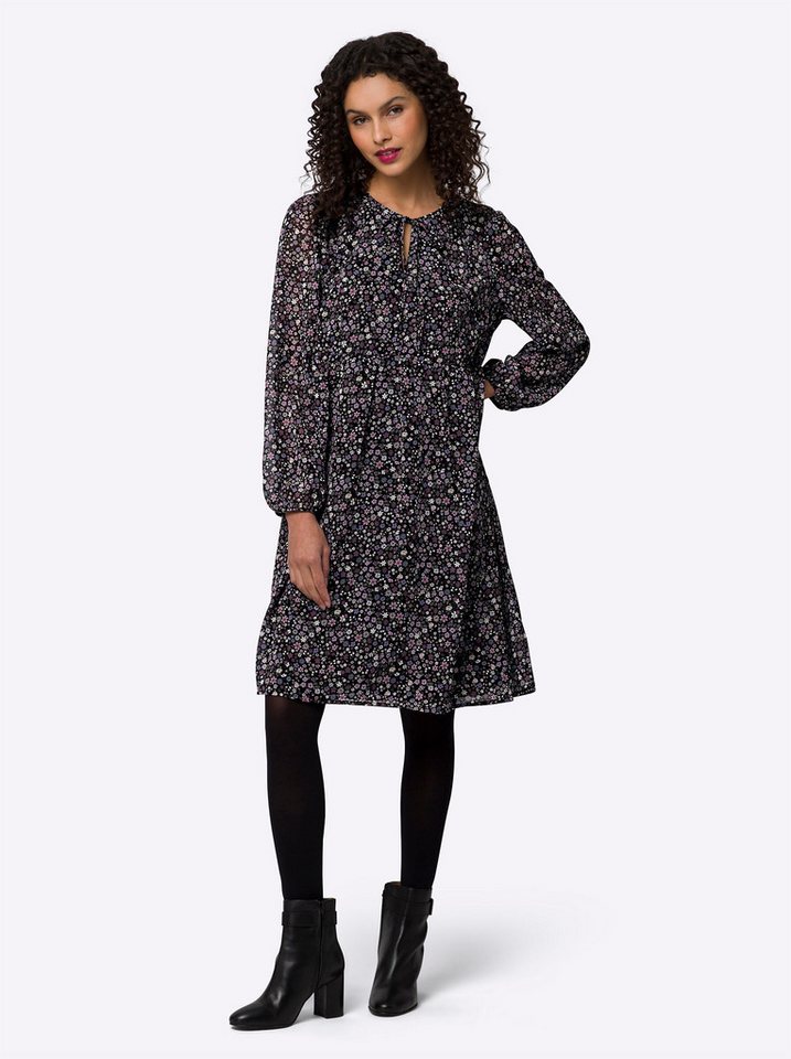 heine Etuikleid Blumenkleid . von heine