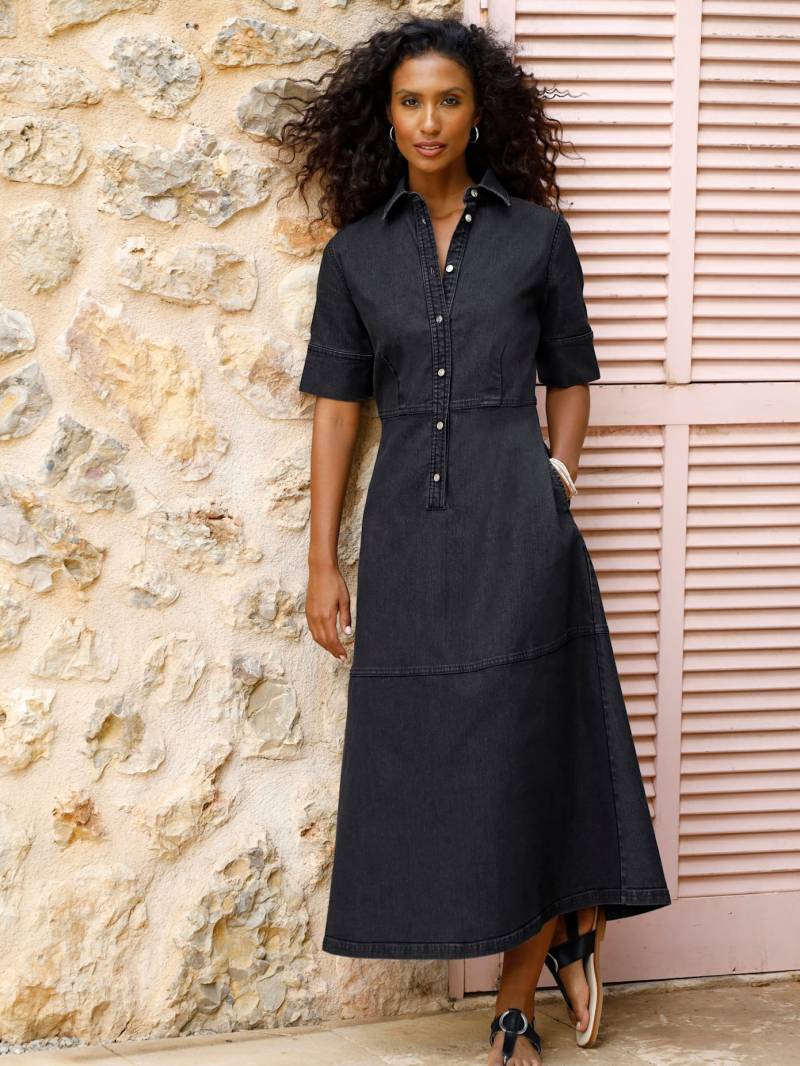 heine Jeanskleid "Kleid" Nahttasche von heine