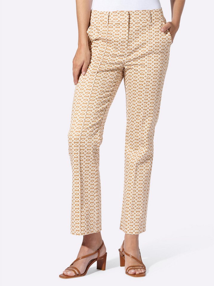 heine Jerseyhose Druckhose Innenbeinlänge ca. 71 cm von heine