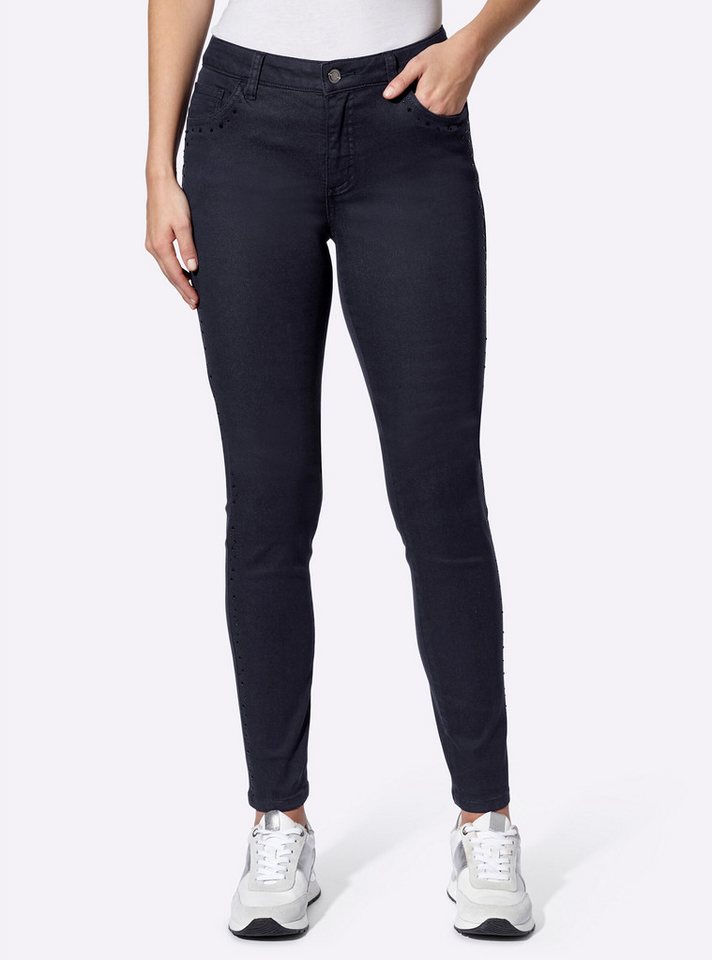 heine Jerseyhose Röhrenjeans . von heine