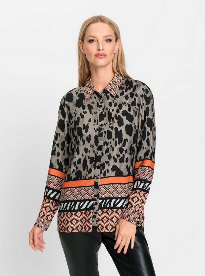 heine Klassische Bluse Druckbluse heine Klassische Bluse Druckbluse von heine
