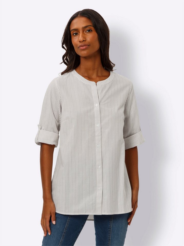 heine Klassische Bluse Gestreifte Bluse von heine