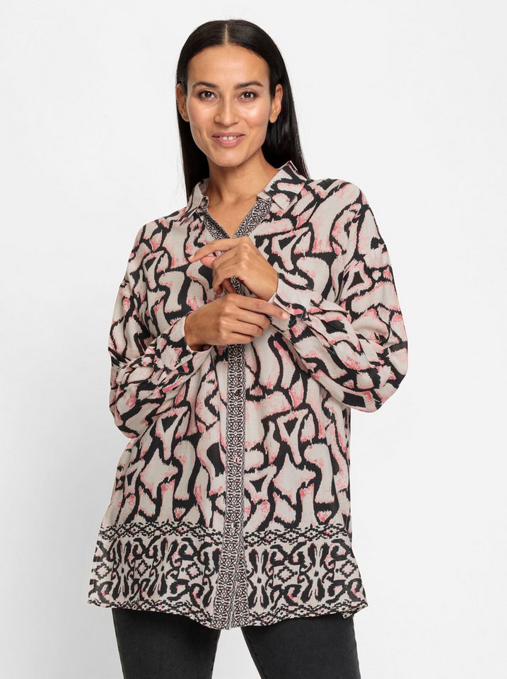 heine Klassische Bluse Hemdbluse . von heine