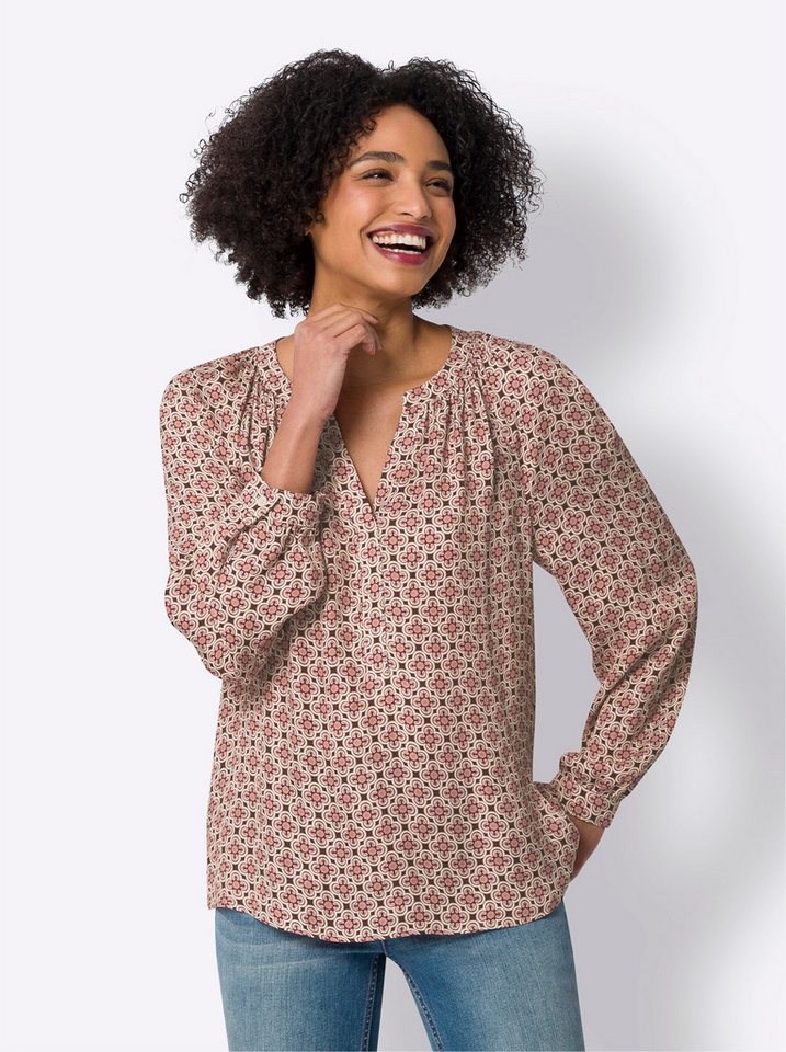 heine Klassische Bluse Schlupfbluse . von heine