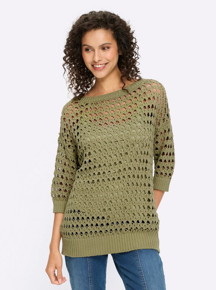 heine Strickpullover 2-in-1-Pullover . von heine